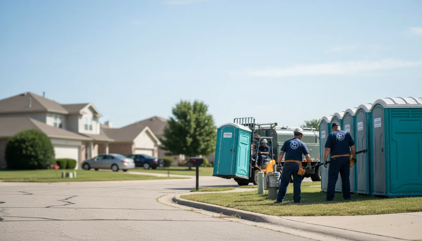 Porta Potty Rental in West Lafayette, OH near me